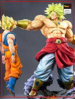 Collector Figure Broly vs Goku Premium version Official Dragon Ball Z Merch