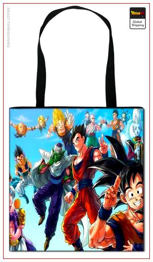 Dragon Ball Z Tote Bag Fighters Default Title Official Dragon Ball Z Merch