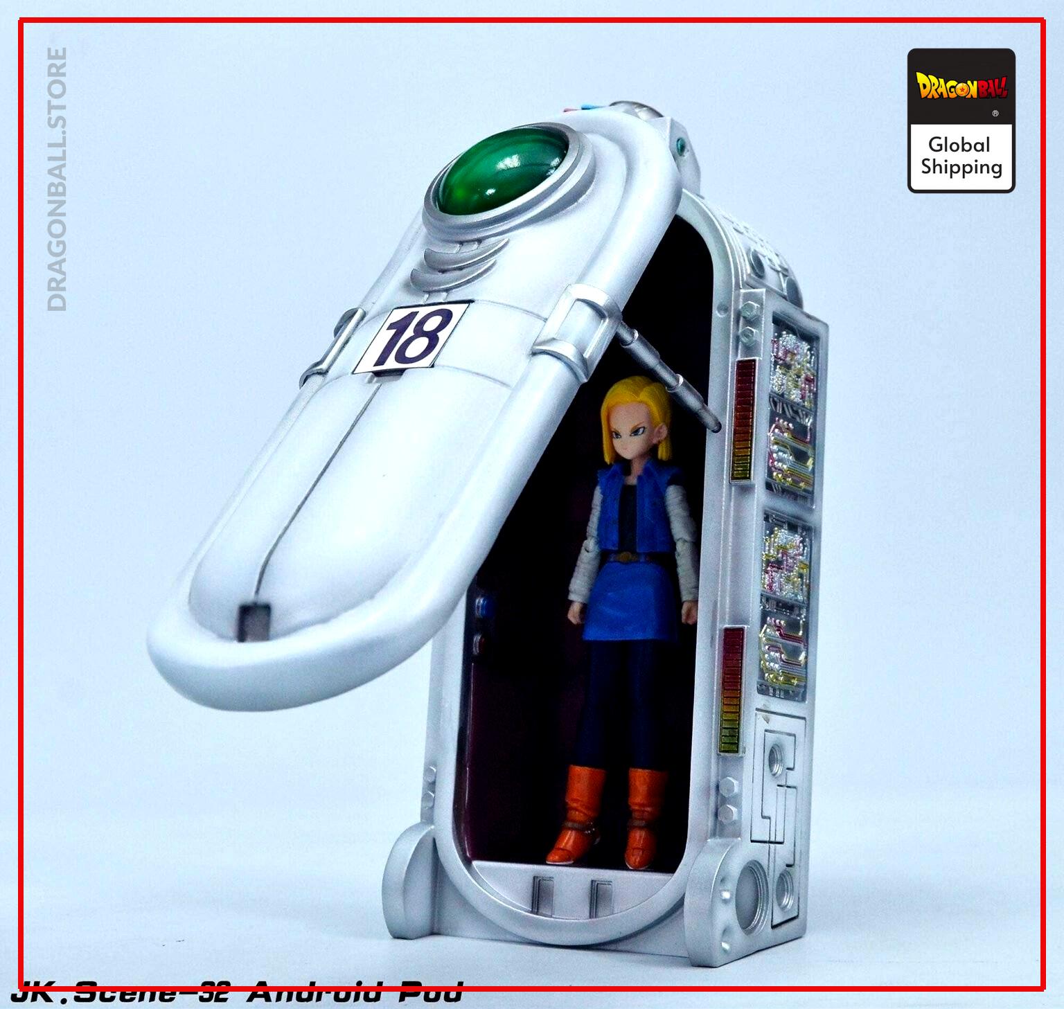 Collector Figure Android Capsule Default Title Official Dragon Ball Z Merch