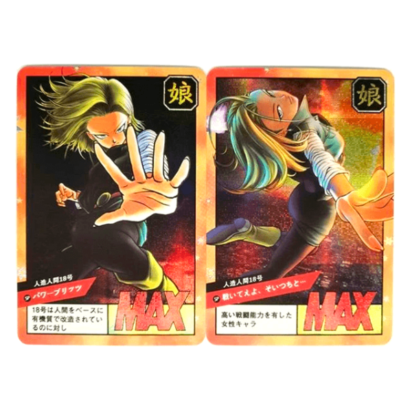 Dragon Ball Z Card C-18 Version 1 Official Dragon Ball Z Merch