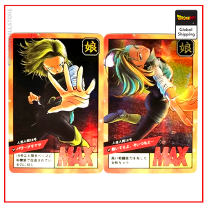 Dragon Ball Z Card C-18 Version 1 Official Dragon Ball Z Merch