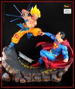 Collector Figure Goku vs Superman Default Title Official Dragon Ball Z Merch