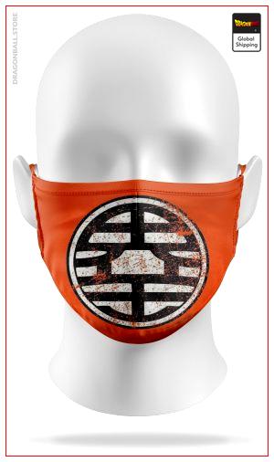 Dragon Ball Mask Kanji Kamé Abimé mask / Adult Official Dragon Ball Z Merch
