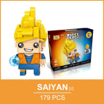 Lego Dragon Ball Goku Saiyan Default Title Official Dragon Ball Z Merch