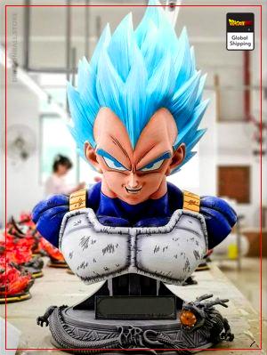 Collector Figure Vegeta Blue Bust Default Title Official Dragon Ball Z Merch