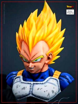 Collector Figure  Vegeta Super Saiyan Bust Default Title Official Dragon Ball Z Merch