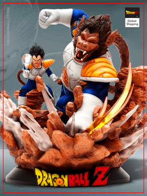 Collector Figure Vegeta Oozaru Default Title Official Dragon Ball Z Merch
