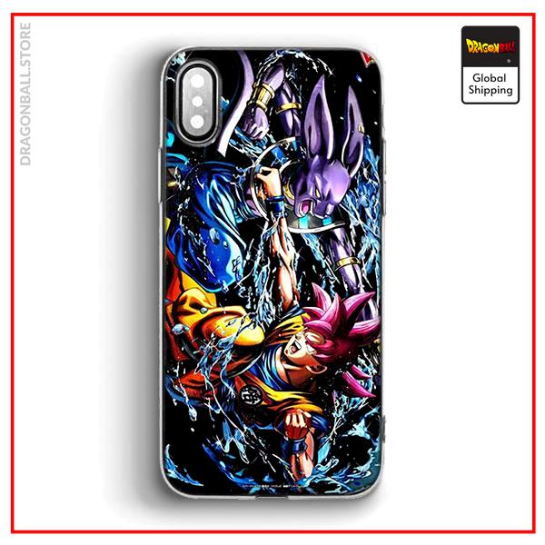 DBS iPhone cover Beerus VS Goku iPhone 5 & 5S & SE Official Dragon Ball Z Merch