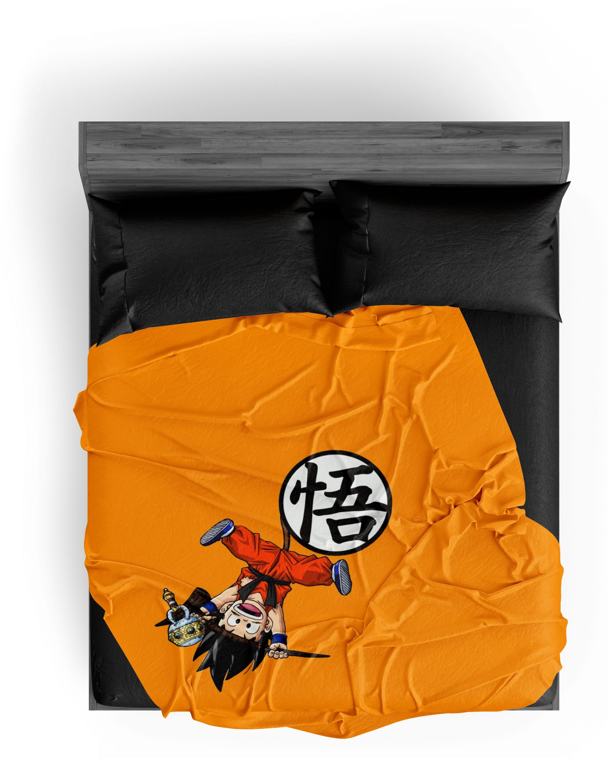 Dragon Ball Blanket Goku Small 23 / 150X200cm Official Dragon Ball Z Merch