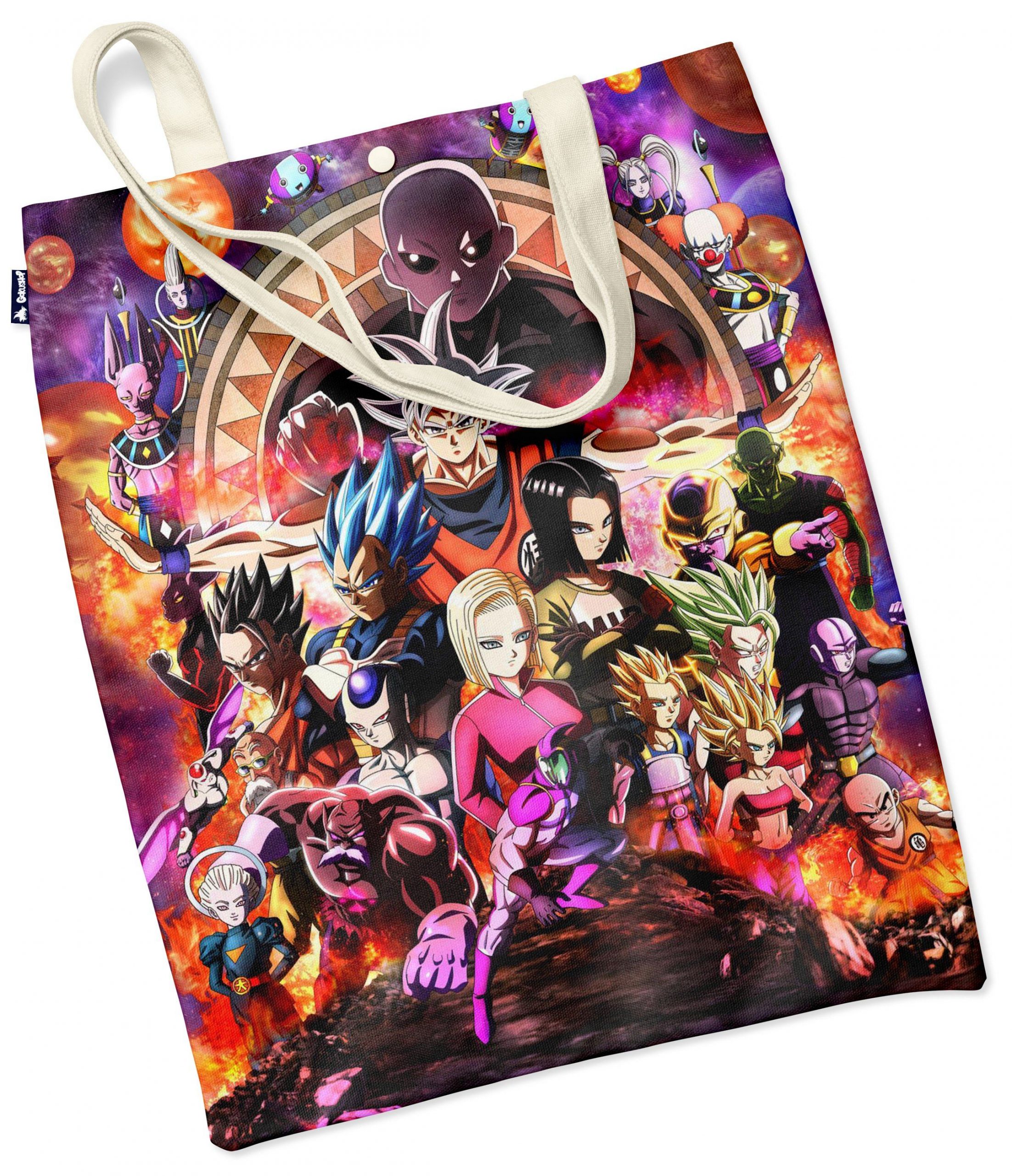 Dragon Ball Tote Bag Z-Fighters Tournament Default Title Official Dragon Ball Z Merch