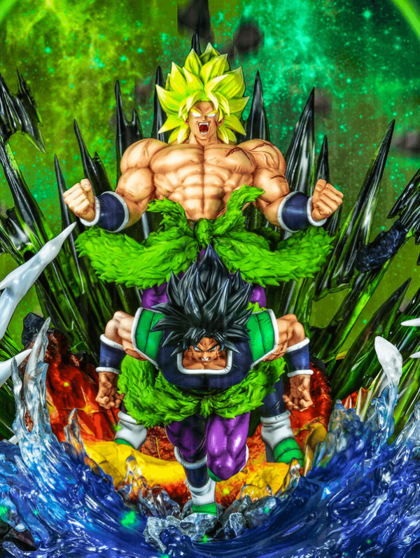 Broly Collector Figure Default Title Official Dragon Ball Z Merch