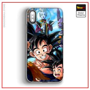 DBS iPhone cover Saiyan & Hakaishin iPhone 5 & 5S & SE Official Dragon Ball Z Merch
