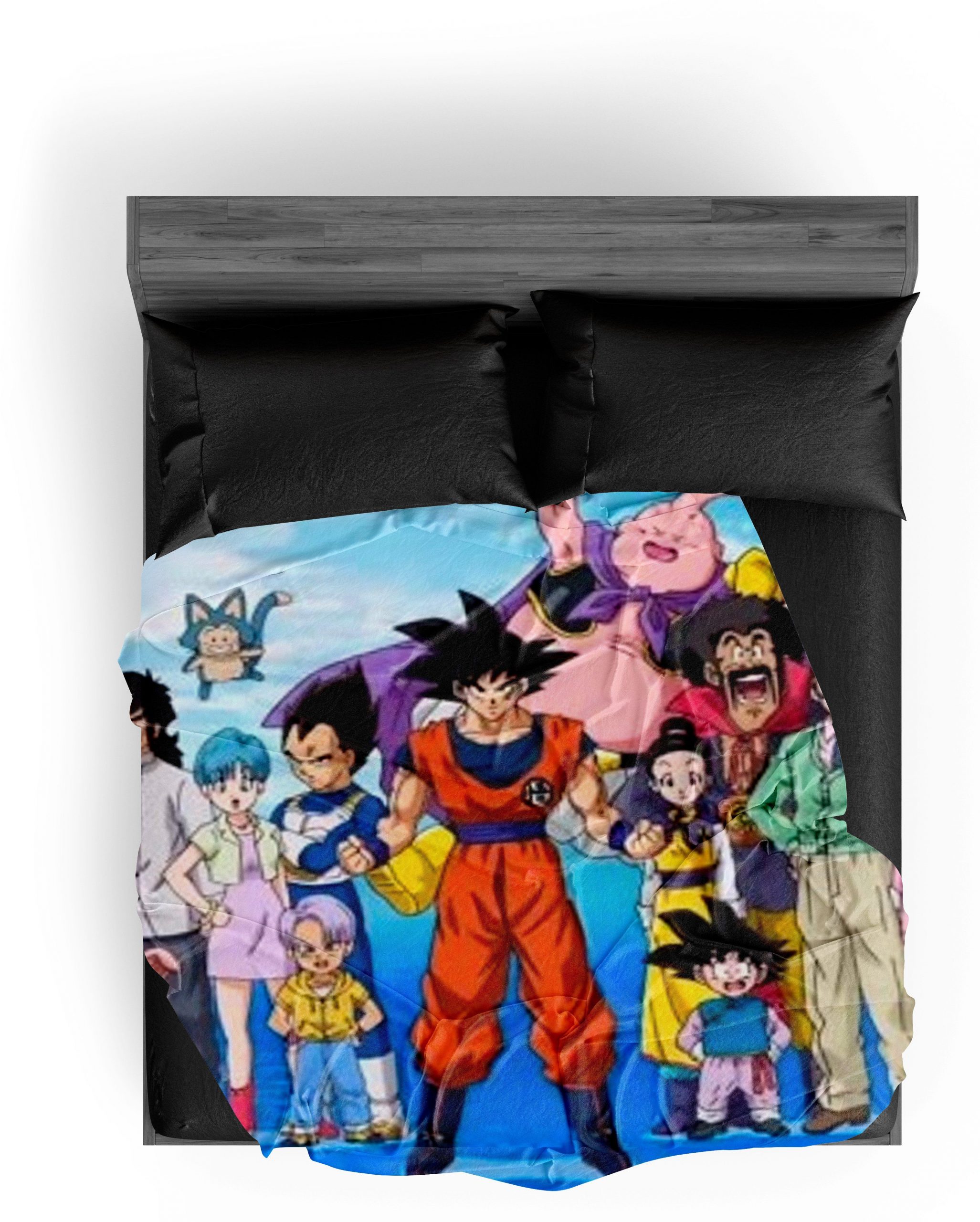 Dragon Ball Z Plaid Main Characters 15 / 150X200cm Official Dragon Ball Z Merch