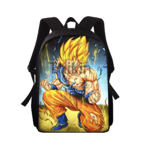 Dragon Ball Z Backpack  Goku Super Saiyan Default Title Official Dragon Ball Z Merch