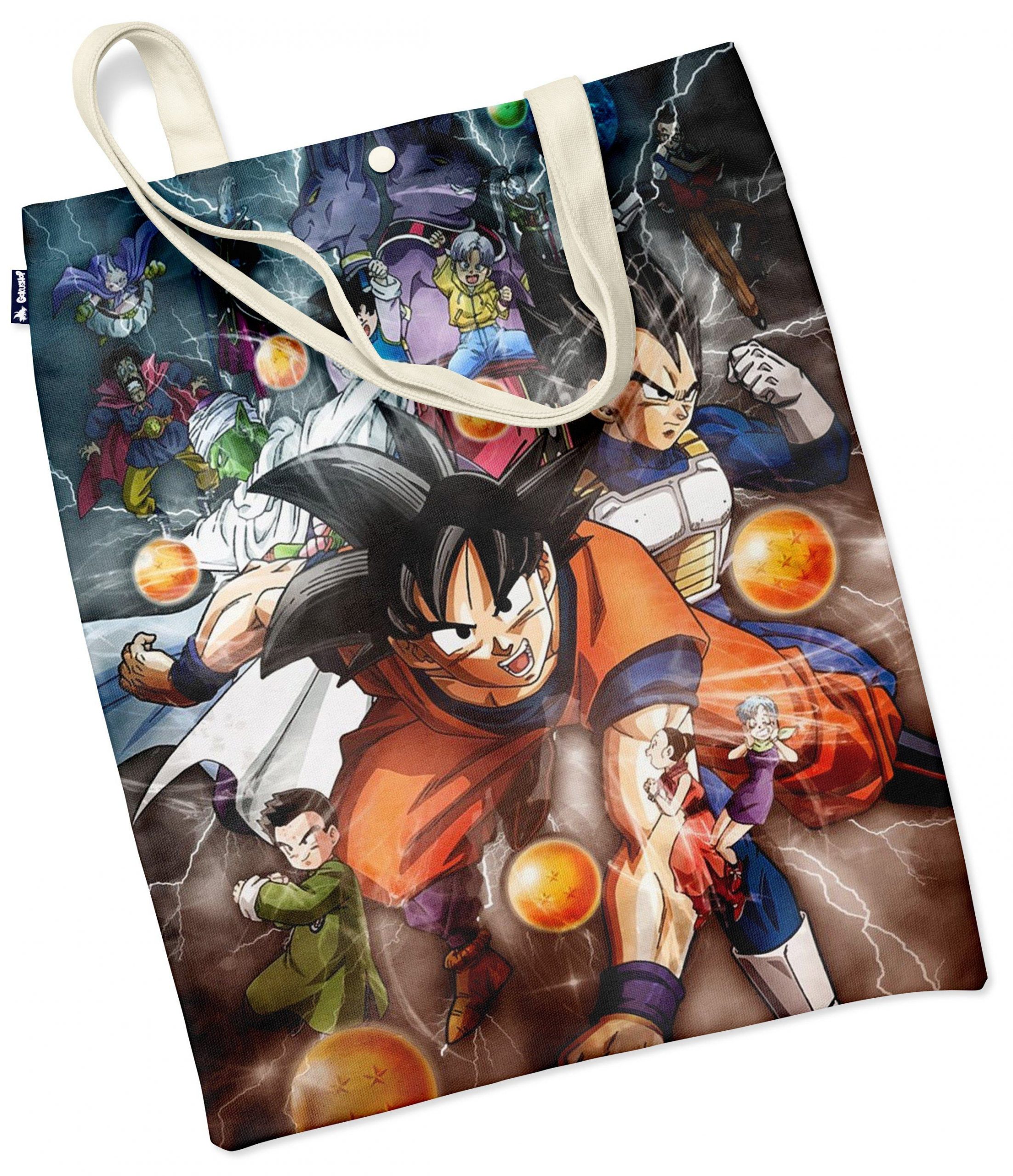 Dragon Ball Tote Bag Z-Fighters Quest Default Title Official Dragon Ball Z Merch