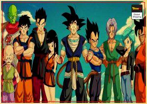 Dragon Ball GT Poster Characters Small Official Dragon Ball Z Merch