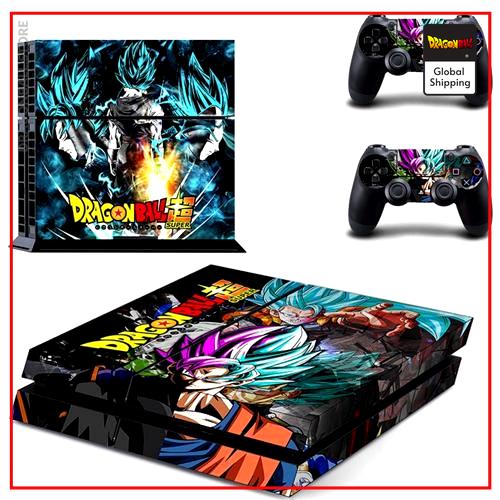 Stickers PS4 Dragon Ball S  Saiyan Blue (SLIM) Default Title Official Dragon Ball Z Merch