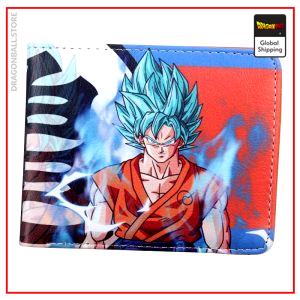 Dragon Ball wallet Goku SSJ Blue Default Title Official Dragon Ball Z Merch