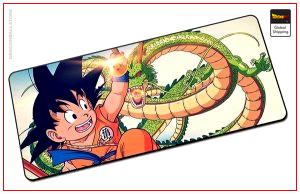 Dragon Ball Mouse Pad  Son Goku Small (BIG) Default Title Official Dragon Ball Z Merch