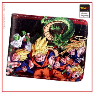 Dragon Ball Z Saiyan wallet Default Title Official Dragon Ball Z Merch