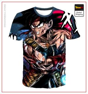 Dragon Ball Z T-Shirt Bardock XXS Official Dragon Ball Z Merch