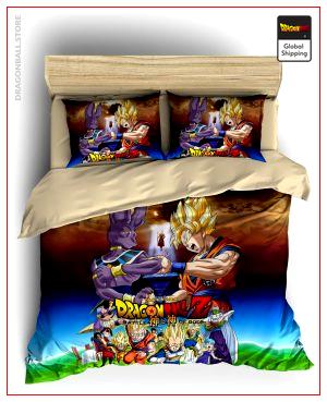 Comforter Cover DBS  Beerus Single - AU (140x210cm) Official Dragon Ball Z Merch