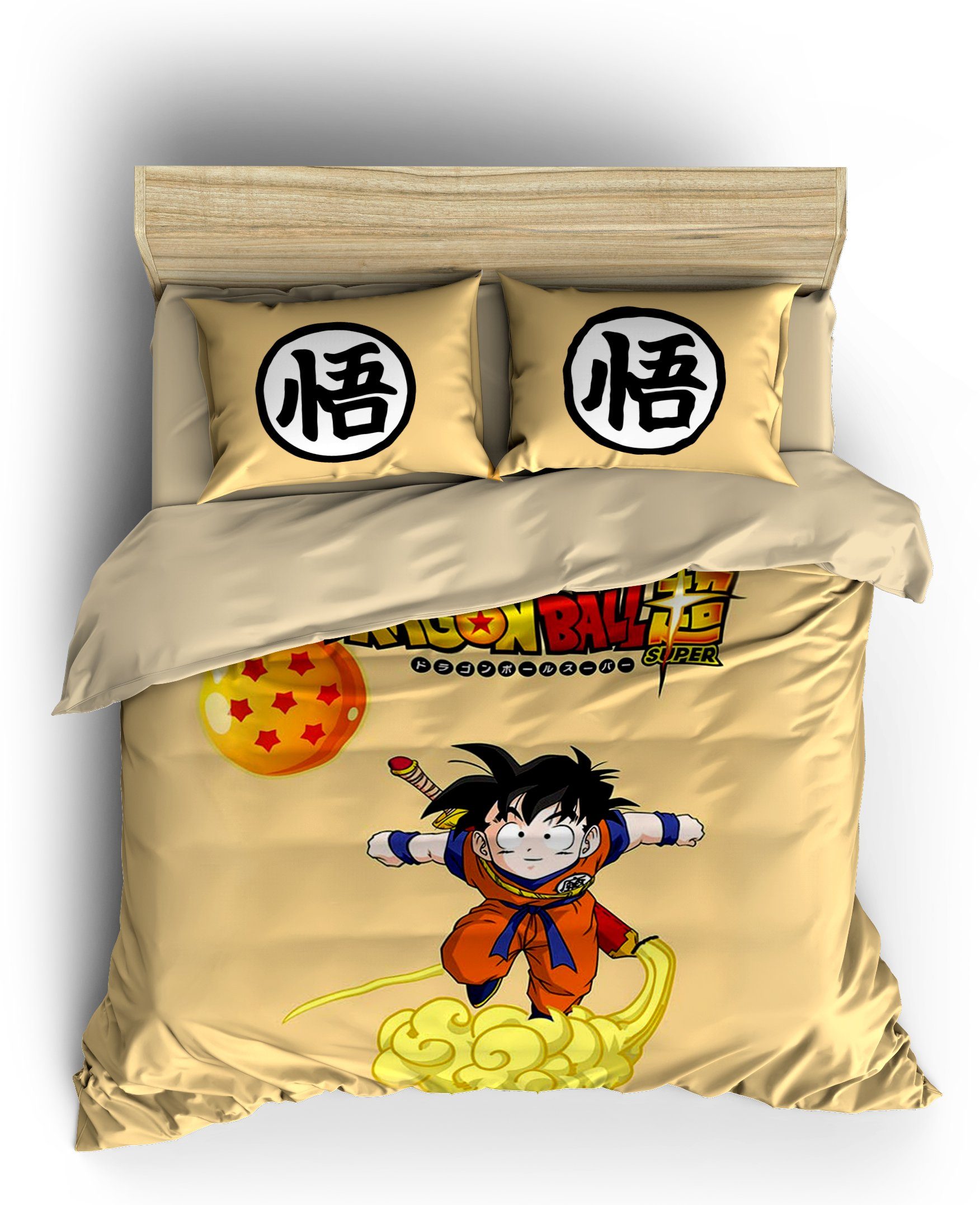 Comforter Cover DBZ  Gohan Magic Cloud Single - AU (140x210cm) Official Dragon Ball Z Merch