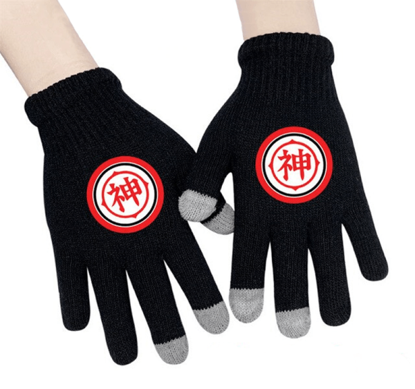 Dragon Ball Gloves  Kanji "Kami" Default Title Official Dragon Ball Z Merch