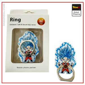 DBS Phone Ring Goku Blue Default Title Official Dragon Ball Z Merch