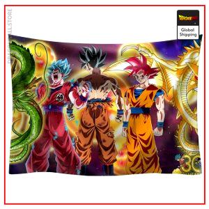 Dragon Ball Canvas Goku Transformations 95x73cm Official Dragon Ball Z Merch