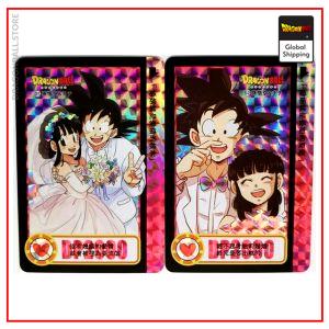 Dragon Ball Z Card Goku & ChiChi Version 1 Official Dragon Ball Z Merch