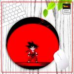 DBZ Round Mouse Pad Goku Small Default Title Official Dragon Ball Z Merch