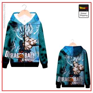 DBZ Zip Sweatshirt Xenoverse MQX 1056 / S Official Dragon Ball Z Merch