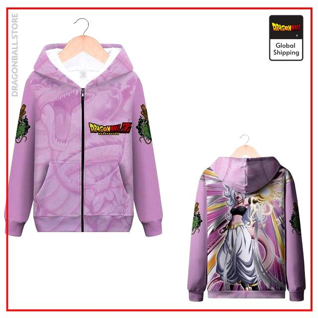 DBZ Zip Sweatshirt Miss Boo MQX 1049 / S Official Dragon Ball Z Merch