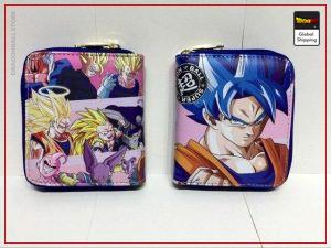 Dragon Ball Z Super Saiyans Mini Wallet Default Title Official Dragon Ball Z Merch