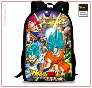 Dragon Ball S Backpack  Vegeta Blue Default Title Official Dragon Ball Z Merch