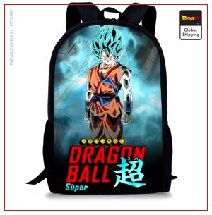 Dragon Ball S Backpack  Goku SSJ Blue Default Title Official Dragon Ball Z Merch