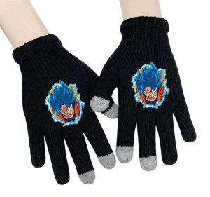 Dragon Ball Super Gloves Goku Blue Default Title Official Dragon Ball Z Merch
