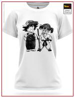 DBZ Woman T-Shirt Goku & Arale 8761 / XS Official Dragon Ball Z Merch