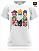 DBZ Woman T-Shirt Chibi 8744 / XS Official Dragon Ball Z Merch