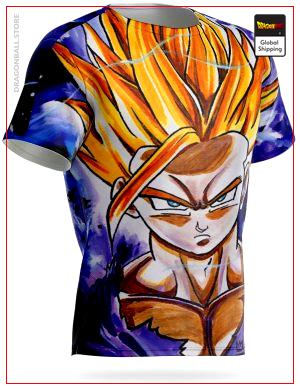 Dragon Ball Z T-Shirt Gohan SSJ2 S Official Dragon Ball Z Merch