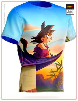 Dragon Ball T-Shirt Son Goku Small S Official Dragon Ball Z Merch