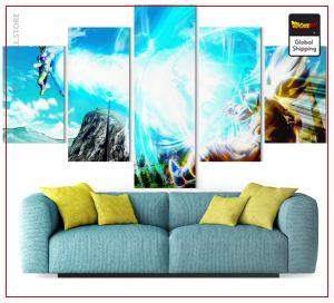 Wall Art Canvas Dragon Ball Z  Goku vs Cell Perfect Small / Without frame Official Dragon Ball Z Merch