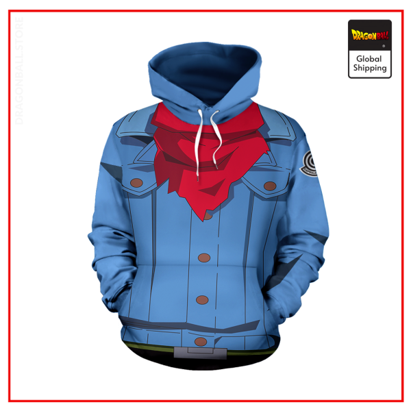 Future Trunks Outfit Hoodie DBM2806 S Official Dragon Ball Merch