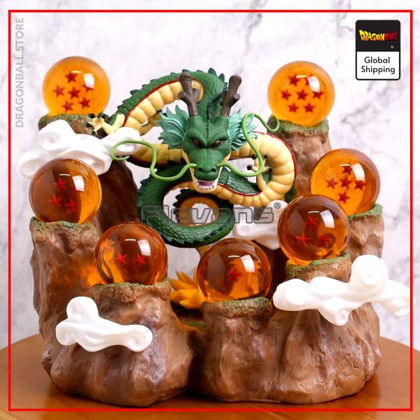 DBZ Shenron 7 Stars Crystal Balls Mountain Stand Collectible Statue Figure Model Toy - Dragon Ball Store