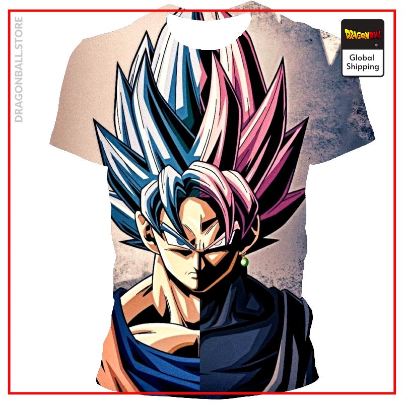 Summer Boutique 3D Printing Japanese Anime Dragon Ball Men's T-shirt Fashion Casual Short Sleeve