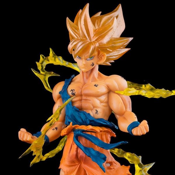 16cm Son Goku Super Saiyan Figure Anime Dragon Ball Goku DBZ Action Figure Model Gifts Collectible 4 - Dragon Ball Store