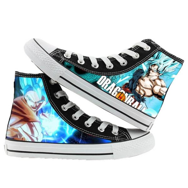 Anime Son Goku Kakarotto Saiyan Canvas Sneakers Casual Shoes for Kids Youth 3.jpg 640x640 3 - Dragon Ball Store