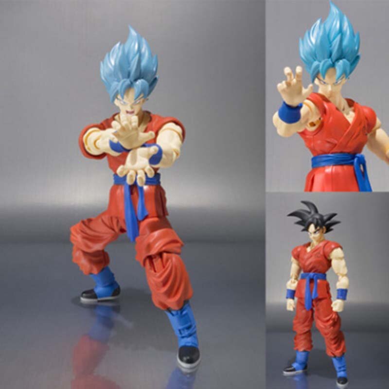 Boneco Goku Super Sayajin Blue: Dragon Ball Super (40Cm) - Toyshow