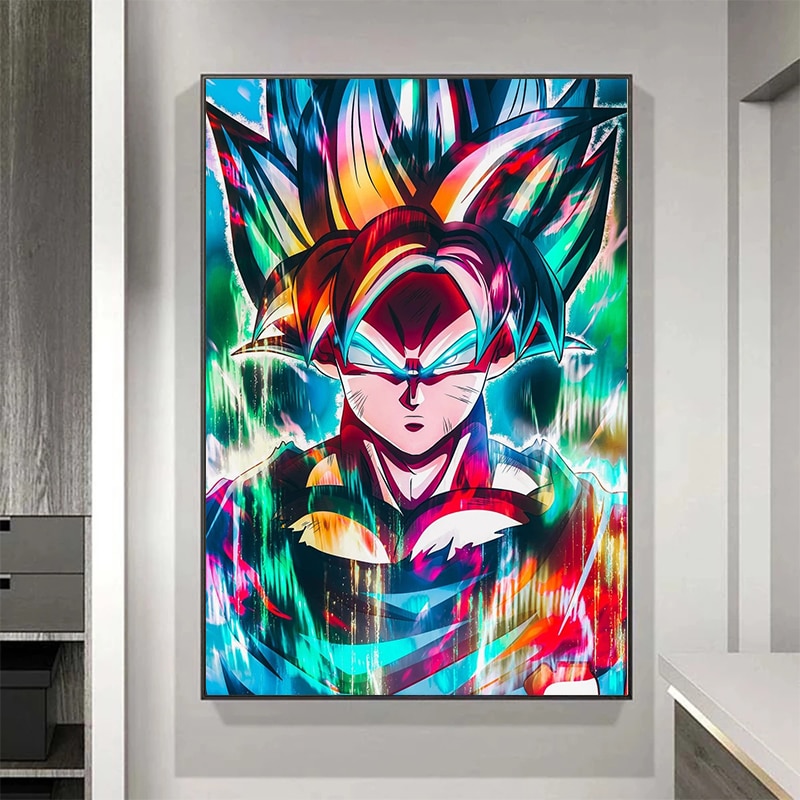 Dragon Ball Posters - Son Goku Canvas Painting Wall Poster » Dragon Ball  Store